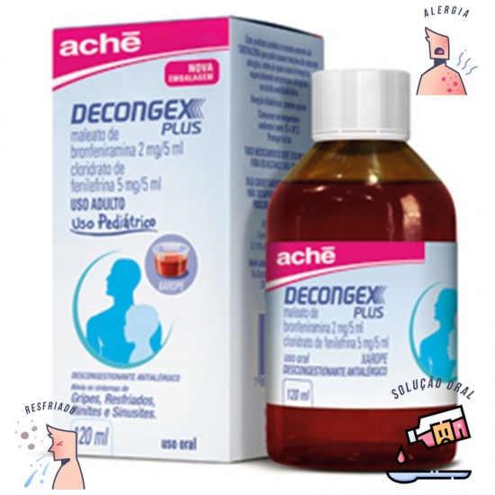 Decongex Plus xarope 120 ml